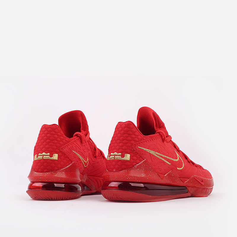 мужские красные баскетбольные кроссовки Nike Lebron XVII Low PH CD5008-600 - цена, описание, фото 6